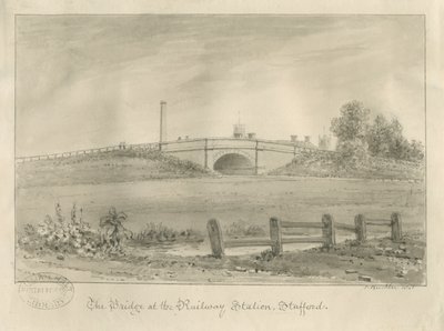 Stafford - Pont à la Gare - John Buckler