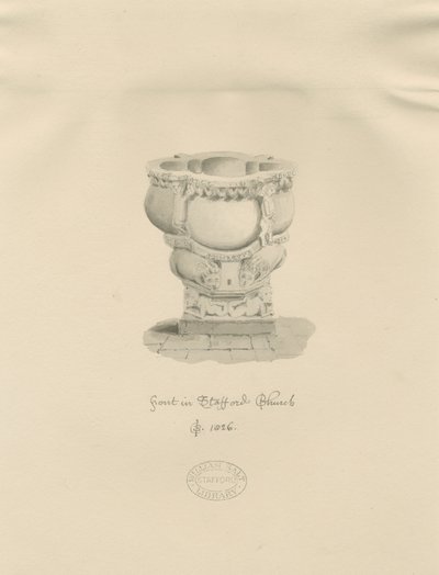 Stafford - Fonts baptismaux dans l