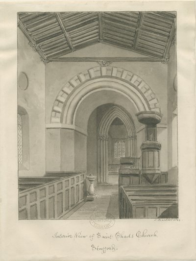 Stafford - Église Saint-Chad - John Buckler
