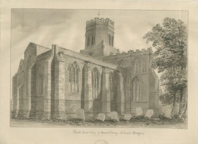 Stafford - Église Sainte-Marie (1841) - John Buckler