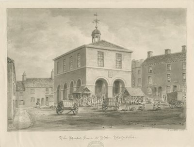 Stoke-upon-Trent - Market House - John Buckler