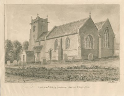 Église de Swynnerton - John Buckler