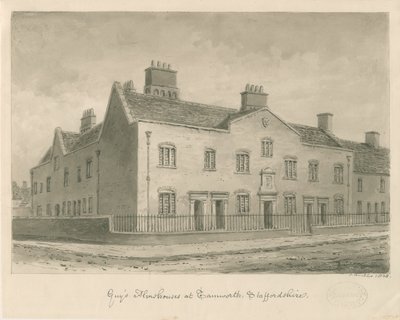 Tamworth - Maisons de Charité de Guy - John Buckler