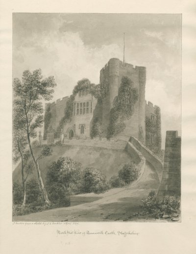 Château de Tamworth - John Buckler