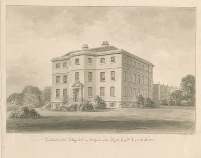 Teddesley Hall - John Buckler