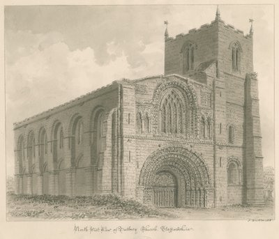 Église prieurale de Tutbury - John Buckler