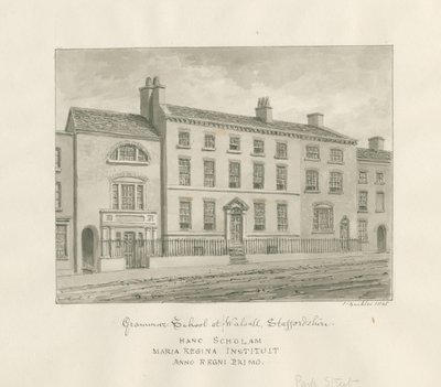 École secondaire de la ville de Walsall - John Buckler