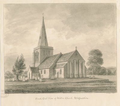 Église de Weston-on-Trent - John Buckler