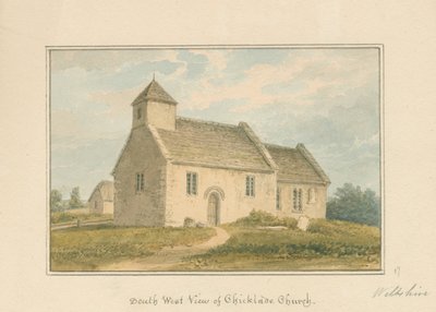 Wiltshire - Église de Chicklade, 1817 - John Buckler