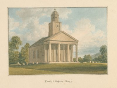 Wiltshire - Église de Fonthill Giffard, 1811 - John Buckler