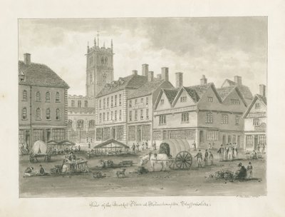 Wolverhampton - Place du Marché - John Buckler