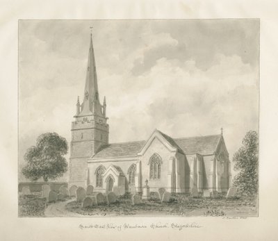 Église de Wombourne - John Buckler