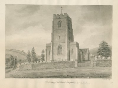 Worcestershire - Église de Clent - John Buckler