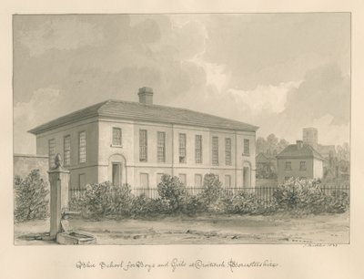 Worcestershire - Droitwich - Blue School - John Buckler