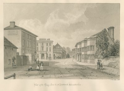 Worcestershire - Droitwich - Auberge George, 1833 - John Buckler