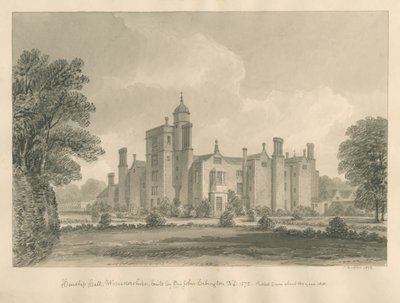 Worcestershire - Hindlip Hall - John Buckler