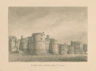 Yorkshire - Château de Skipton, 1818 - John Buckler