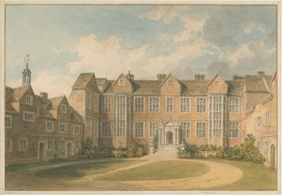 Yorkshire - York - Intérieur de la Maison de Heslington, 1818 - John Buckler