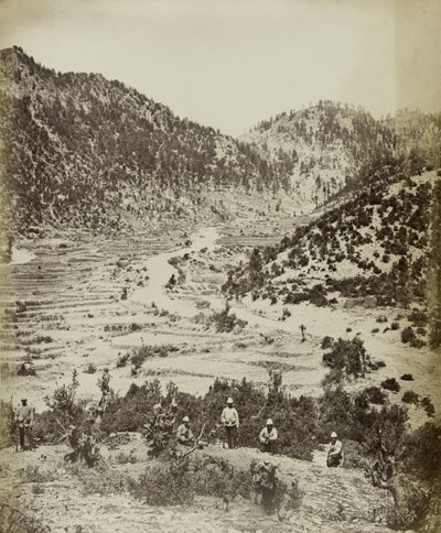 Vue de la route empruntée par l