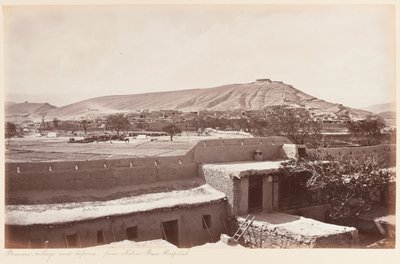 Village de Bemaru et défenses depuis l