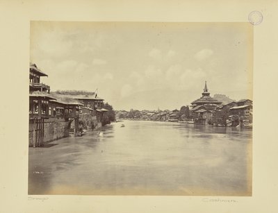 En aval de la rivière depuis le 3e pont - John Burke