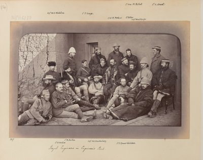 Ingénieurs royaux dans le parc des ingénieurs - John Burke