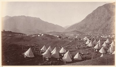 Hauteurs de Shergai vers Ali Musjid, vers 1878 - John Burke