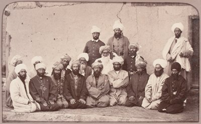 Sirdar Habeeboolah [sic] Gilzai et autres Khans, 1879 - John Burke