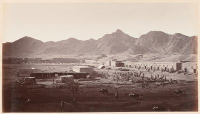 Extrémité ouest du fort de Dakka, en direction de Khurd Khyber - John Burke