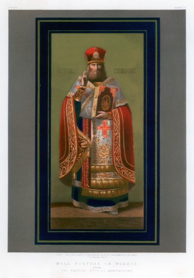 Image murale en mosaïque, 19ème siècle - John Burley Waring