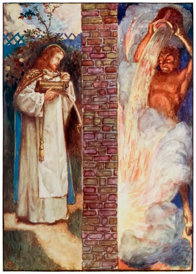 Le Christ et le Diable - John Byam Liston Shaw