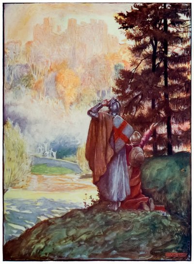 Chrétien et Espoir voient la Cité Céleste - John Byam Liston Shaw