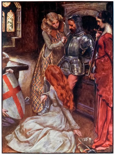 Chrétien armé - John Byam Liston Shaw