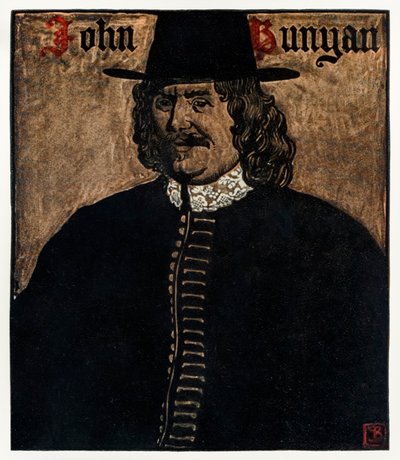 John Bunyan, auteur de Le Voyage du Pèlerin - John Byam Liston Shaw