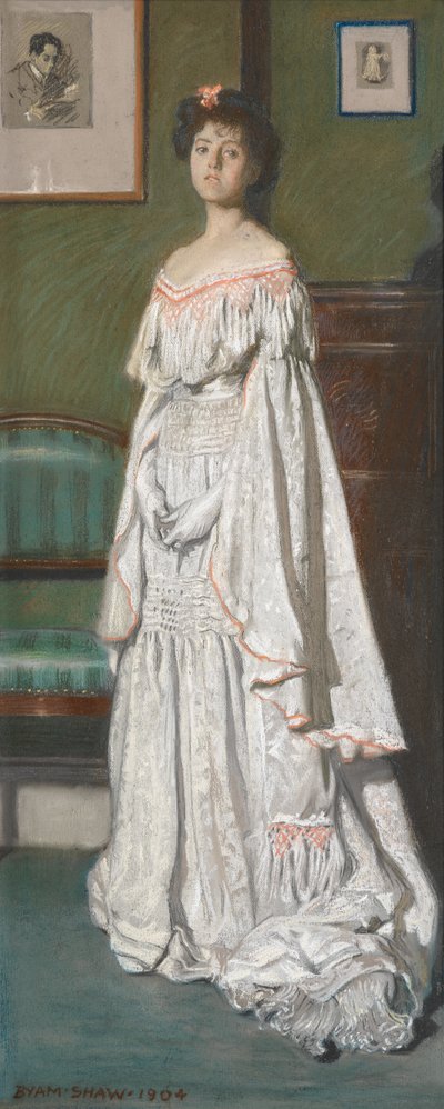 Mme Paul Konody [Isabel Codrington] - John Byam Liston Shaw