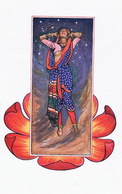 Ojira, à son amant, illustration de The Garden of Kama (et autres poèmes de l