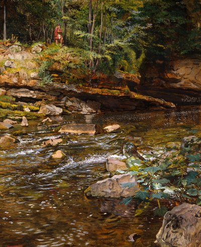 Le Kelpie et le Highlander - John Byam Liston Shaw