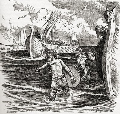 Le débarquement des Jutes à l