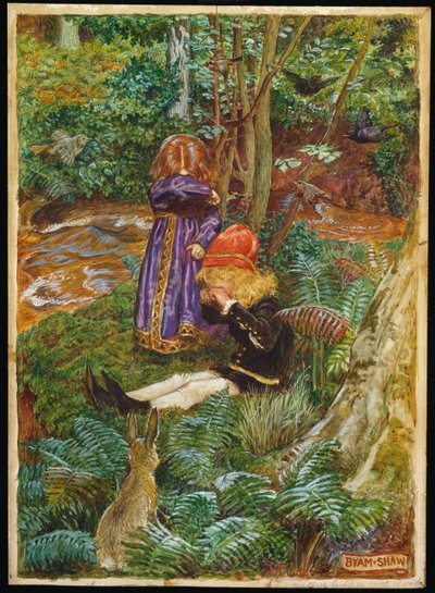 Ils se sont assis et ont pleuré - John Byam Liston Shaw