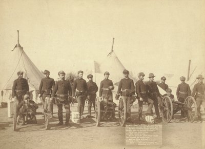 Batterie célèbre "E" du 1er Artillerie - John C. H. Grabill