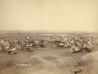 Camp indien hostile, 1891 - John C. H. Grabill