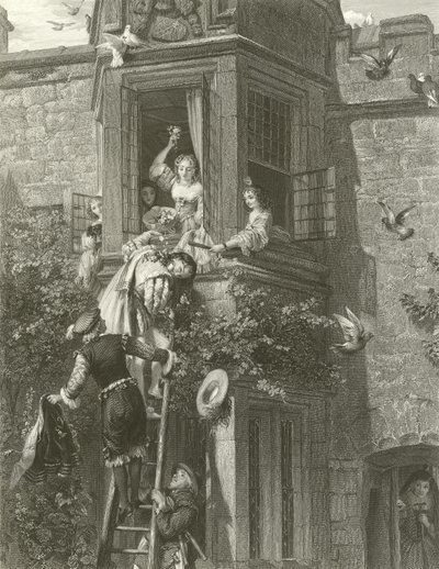 Attaque et défense - John Callcott Horsley