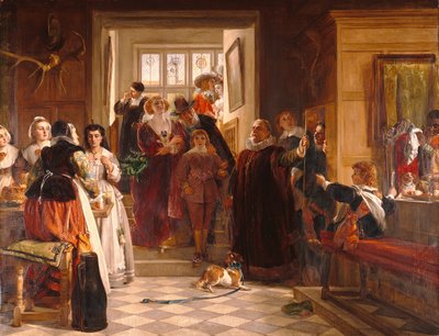 Descendre pour dîner - John Callcott Horsley