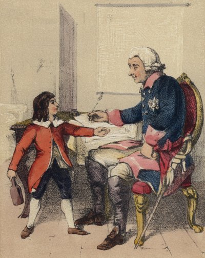 Frédéric le Grand et son neveu - John Callcott Horsley