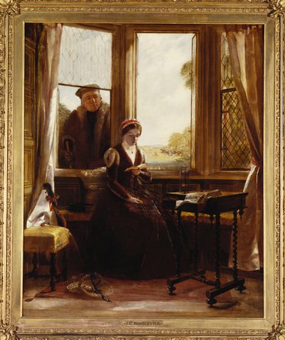 Lady Jane Grey et Roger Ascham, 1853 - John Callcott Horsley