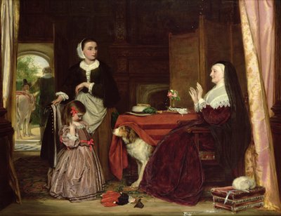 La nouvelle robe, 1865 - John Callcott Horsley