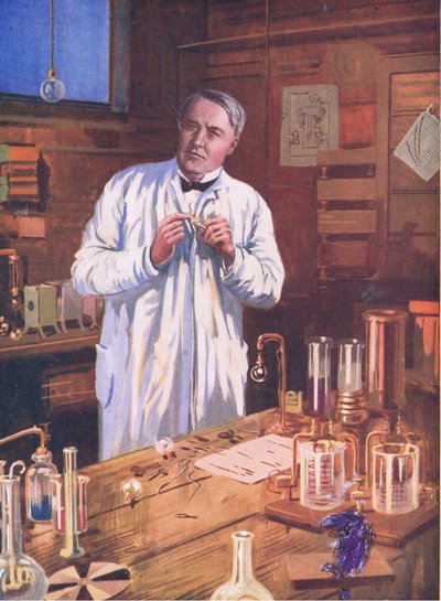 Edison : Le magicien des inventions, illustration de 