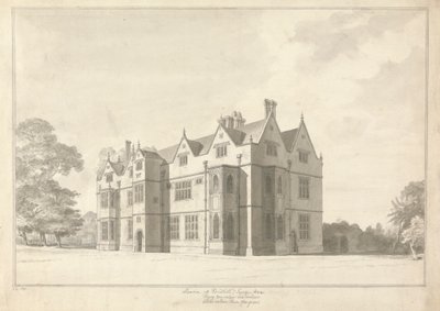 Manoir à Pendhill, relevé - John Carter