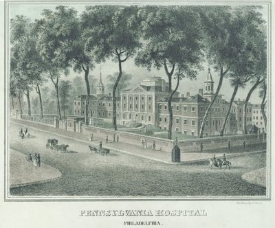 Hôpital de Pennsylvanie, 1838 - John Caspar Wild