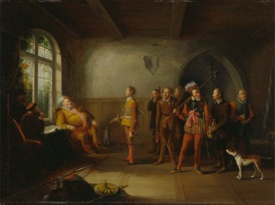 Falstaff et les Recrues, de "Henry IV, Partie II" - John Cawse